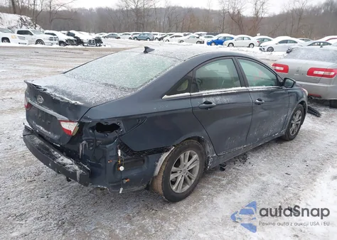 2012 Hyundai Sonata Gls z USA, uszkodzony, nr VIN 5NPEB4AC2CH408829